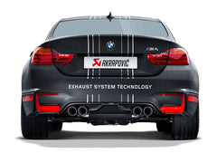 M3 (F80)  M4 (F82, F83) / AKRAPOVIC HECKSCHÜRZE MATT