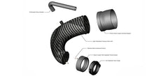 Eventuri Carbon Turbo Inlet  für Audi RS3 8V Facelift