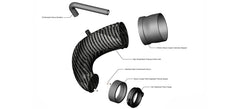 Eventuri Carbon Turbo Inlet  für Audi TT RS 8S Facelift