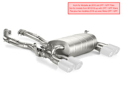 M3 (F80)  M4 (F82, F83) / AKRAPOVIC SLIP-ON AUSPUFFANLAGE